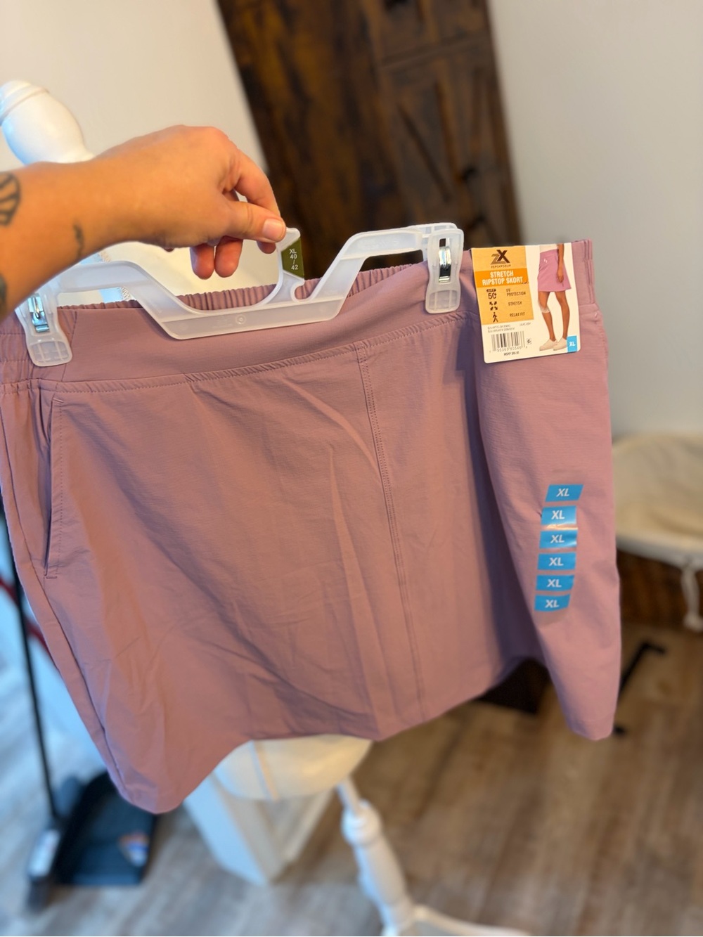 ZeroXposur Mauve Athletic Skort